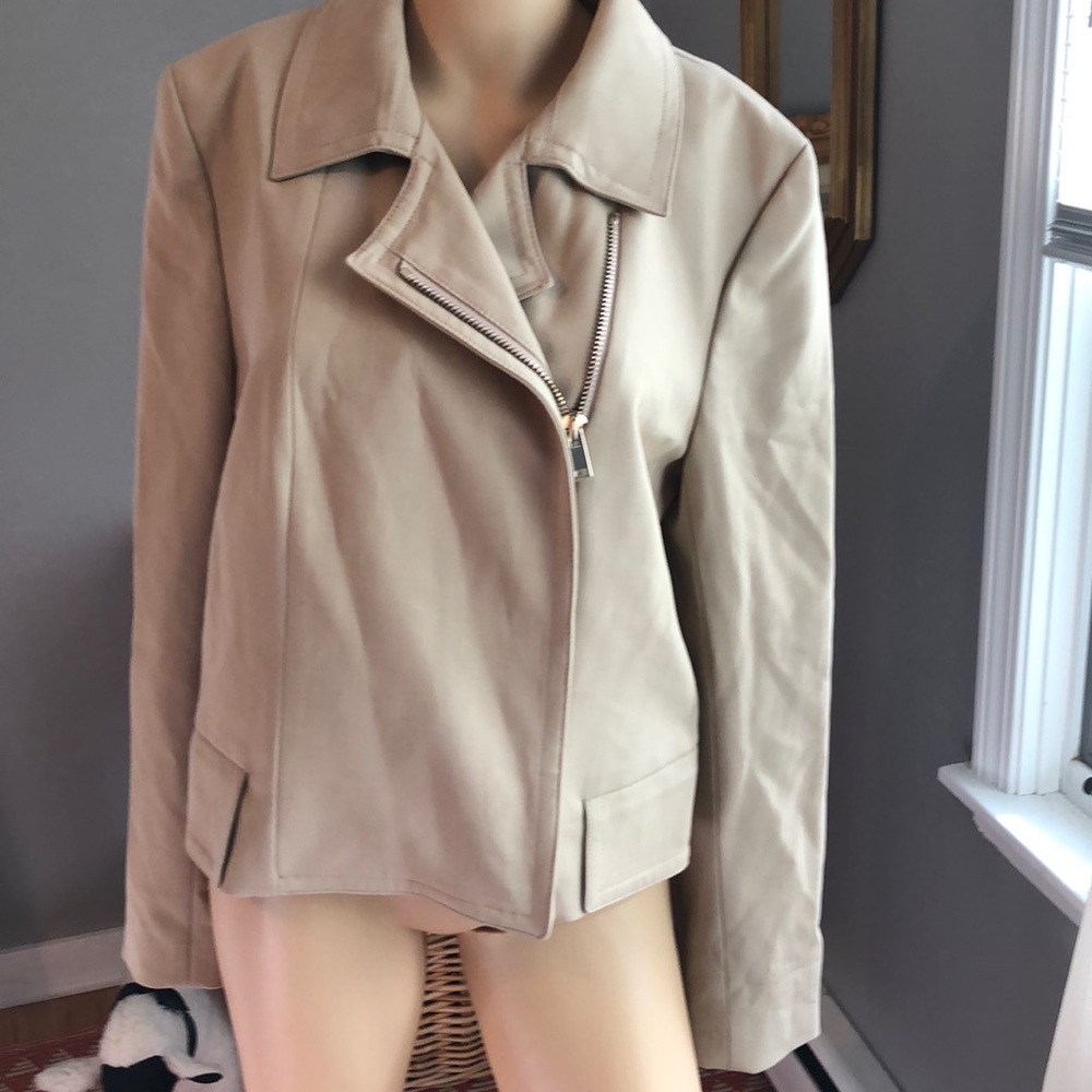 NWT Ann Taylor Beige jacket size 14